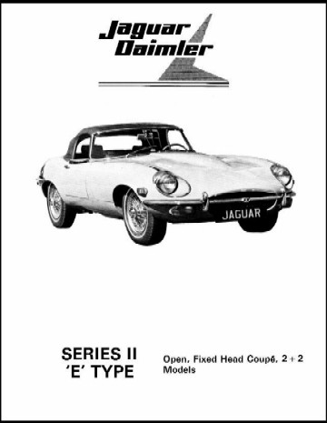 jaguar e type spares